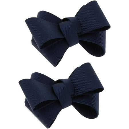 

2PCS Ribbon Bowknot Shoe Clips Charms Buckle Removable Decoration