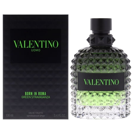 Valentino Valentino Uomo Born In Roma Green Stravaganza , 3.4 oz EDT Spray