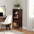 thumbnail image 5 of Alaterre Furniture Shaker Cottage 3-Shelf Bookcase, Espresso, 48" H, 5 of 12
