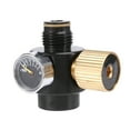 thumbnail image 4 of Régulateur de Cylindre de Réservoir d'Air PCP Pression Réglable 0-2800Psi & Vanne à Goupille de Réservoir HPA 300Bar 5/8-18UNF, 4 of 8