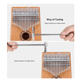 thumbnail image 2 of Instrumento Musical Kalimba de Madera Malubero Malu2077, 2 of 3