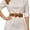 Brown, variant on Versatile Women Belt with Bowknot Decoration Elegant Elastic Waistband for Everyday Wear Fashion Accessory Suitable for All Seasons - Product Category Belt, RD1