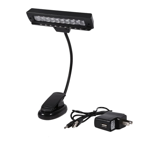HIBIBUD Clip-on Music Stand Light,Clip-on Lamp,Reading Lamp for Home Bedroom Music Stands