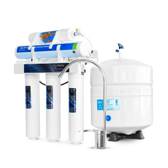 WECO VGRO-50Q Reverse Osmosis Drinking Water Filtration System - Made in U.S.A.