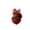 Red A, variant on IPEWLEX Raccoon in Pinecone Christmas Ornament – Woodland Animal Hanging Tree Decor