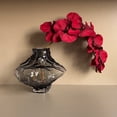 thumbnail image 4 of MMJ Hand Blown Textured Glass Vase Irregular Canyon Design for Dining Table Centerpiece, 4 of 6