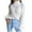 White, variant on Fesfesfes Women Sweaters Casual Turtleneck Long Sleeve Hollow Out Base Knitted Sweater