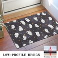thumbnail image 3 of Dark Halloween Ghosts with Stars Door Rugs,Washable Non Slip Door Mats Indoor,Decorative Door Mats,Entry Mat Indoor for Entrance,Bedroom,Kitchen,Bathroom,16"x24", 3 of 6