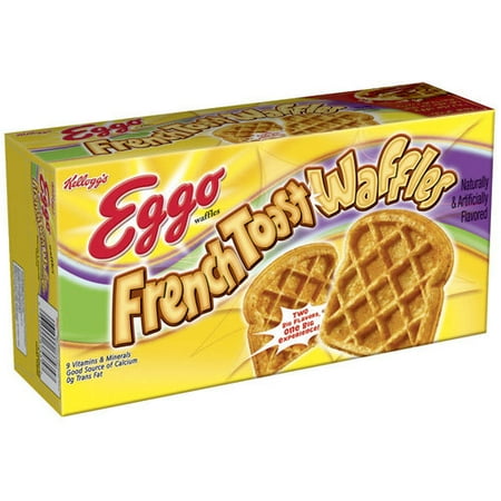 Kellogg's: Eggo French Toast 8 Ct Waffles, 12.60 oz - Walmart.com