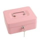 thumbnail image 4 of Hucha con cerradura, organizador de dinero, contenedor, pequeña caja de almacenamiento, del tesoro, alcancía para adultos, para niños Rosa, 4 of 8