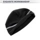 thumbnail image 4 of Gorra de ciclismo única Bargains, protección cálida para las orejas, forro duro reflectante, tela de forro polar negra 27x18cm 1 Pcs, 4 of 7