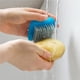 thumbnail image 2 of Naiovety 3 uds. De cepillo para frutas y verduras, estropajo de plástico para zanahorias, champiñones, multifunción, protección de manos, Cocina y Comedor, 2 of 6