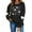 Black, variant on FAWUUDO Valentines Day Shirts Women Valentine Crewneck Sweatshirts Love Heart Sweatshirt Valentine's Long Sleeve Tops White XL