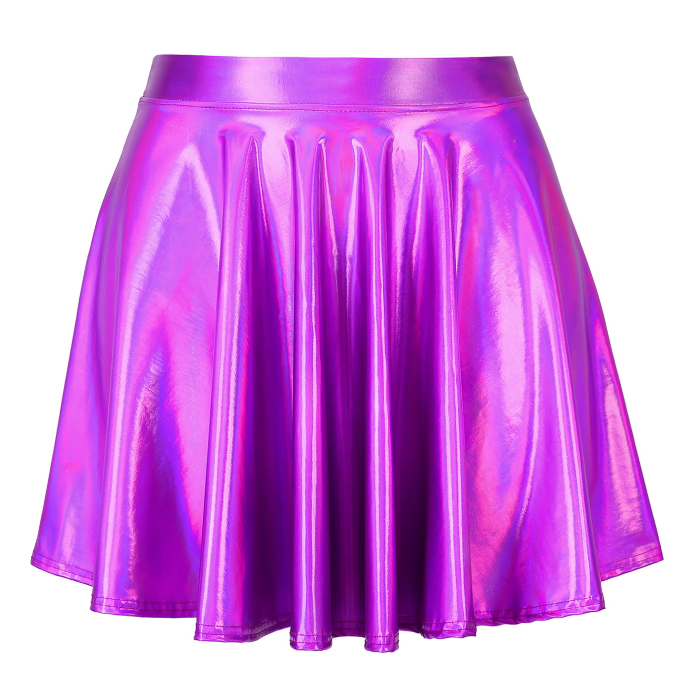 Shiny Vibrant Colorful Holographic Skirts 5 colors!