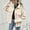 Beige, variant on Ladies Solid Color Woolen Jacket Casual Short Lapel Loose Jacket Pull And Bear Jacket Coats for plus Size Women Womens Jacket with Hood Western Leather Coat Western Coats for Women Puffy Jacket Women