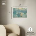 thumbnail image 5 of Monet-Sunrise Classic Monet Art Prints Canvas Wall Art by Art Remedy, Gallery Wrapped, 20"x16", 5 of 7