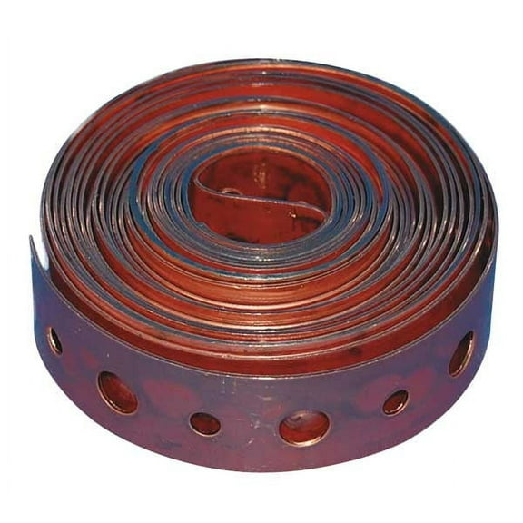 ZoroSelect Hanging Strap, 10Ft L, Copper Plated Steel