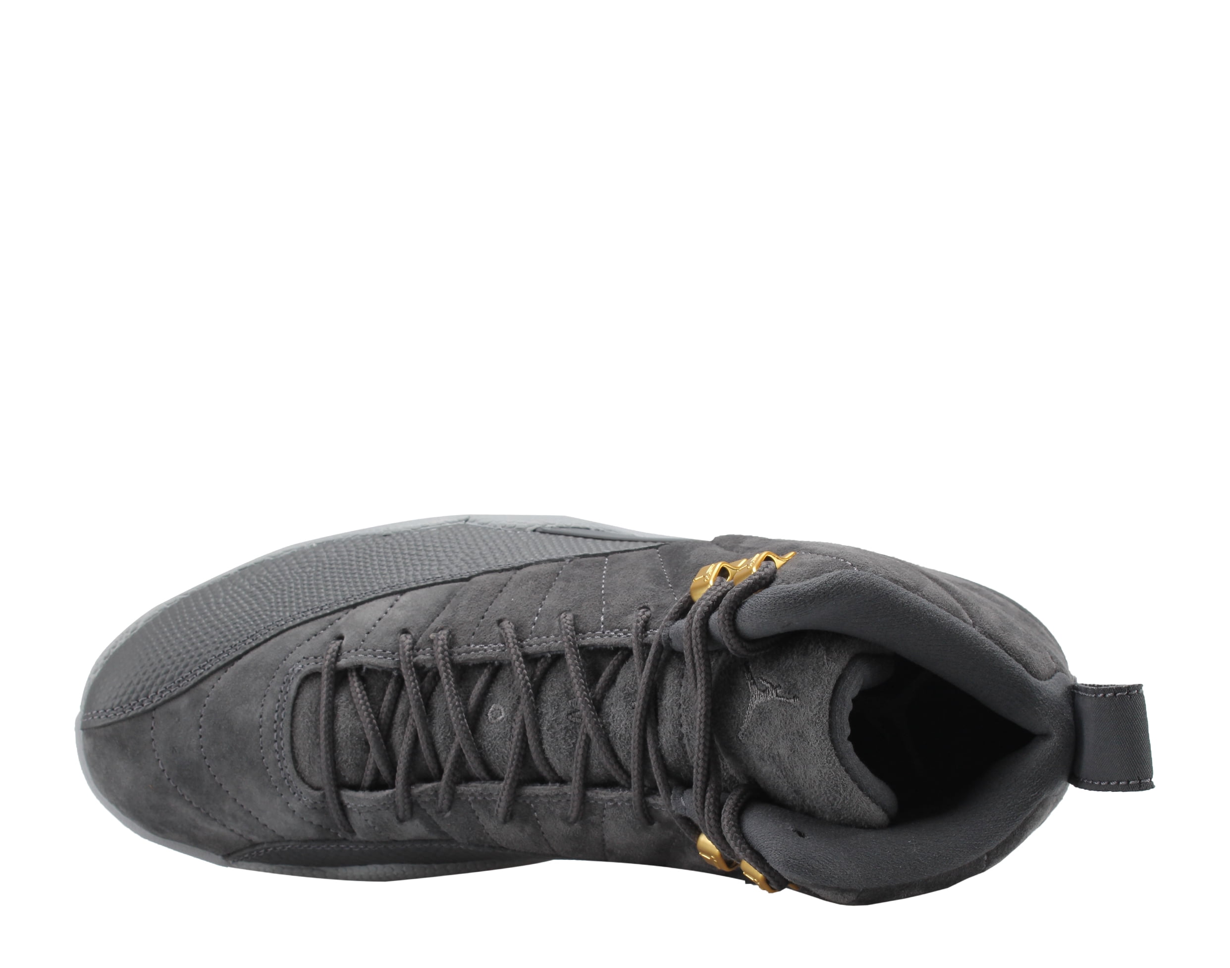 Nike Air Jordan 12 XII Retro GS Grey Wolf 153265-005 Youth Size 4.5 Y Suede Air Jordan 12 Retro Dark Grey (GS) - 153265-005 Raffles  main image 2
