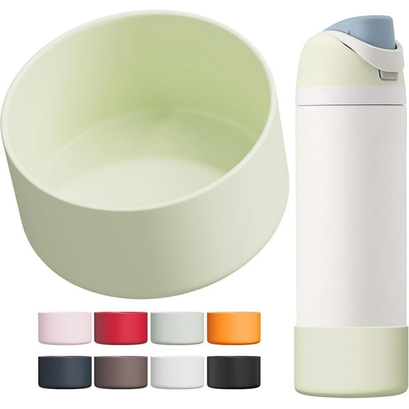 Silicone Boot for Owala Water Bottle 40 oz 32 oz 24 oz, Anti-Slip Protective Sleeve for FreeSip/Twist/Flip Water Bottles, BPA Free, Bottom Bumper Cover Protects Water Bottles from Scratches