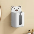 thumbnail image 6 of Kleenex Tissues Boxes, Tissue Holder, Pp Material Bear Cartoon Multi Functional Creative Facial Tissues Boxes for Bathroom and Household Use, Brown, 6 of 7
