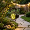 thumbnail image 2 of Brixlen Green Solar Wrought Iron Bee Hanging Light, Waterproof LED Garden Ornament Lamp, Solar Powered Hanging Decor for Yard Patio Porch Tree Outdoor Decorations, 2 of 4