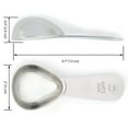 thumbnail image 3 of Cuchara de café (juego de 2) - 2 cucharadas (cucharadas) - Las mejores cucharas medidoras de acero inoxidable para café, té y más Adepaton SNFLD632, 3 of 8