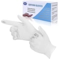 thumbnail image 1 of Cotton Gloves, 30 Pcs White Cotton Gloves For Eczema, Washable Shrink Resistant, 1 of 5
