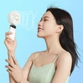 thumbnail image 4 of MesaSe Mini Fan Silent Powerful Digital Display Fashion 5-speed Wind Handheld Cooling Fan for Dorm, 4 of 10