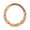 Rose Gold, variant on Black Twisted Design Surgical Steel Nose Rings Hoop 18g 8mm Piercing Rings for Daith Helix Cartilage Septum