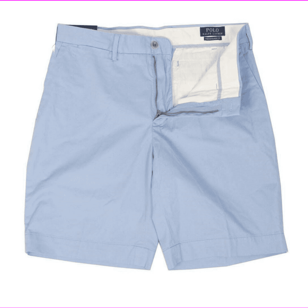 【関税&送料込】Polo Ralph Lauren Light Blue Shorts In Cotto Polo Ralph Lauren Light blue shorts in cotton blend | TheDoubleF