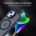 thumbnail image 6 of ShellTech for iPhone 15 Case,Magnetic Case for iPhone 15 with Stand,[Compatible with MagSafe] Anti-Slip Drop-Proof Protective Cover for iPhone 15 6.1 inch,Blue, 6 of 8