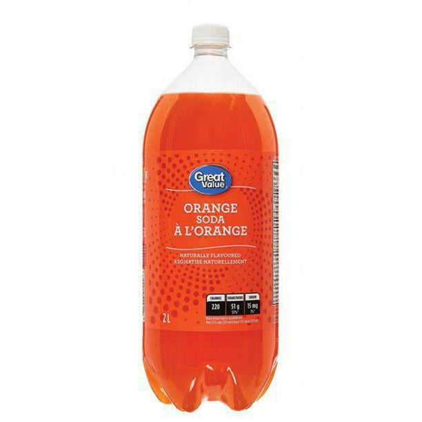 Soda à l’orange Great Value 2 L