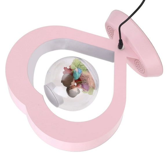 Levitating Speaker Light, Heart Shaped Floating Speaker 360 Degree Rotation, for Home Birthday Party, Cool Tech Gadgets Birthday