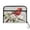 Beautiful Red Bird, variant on Accordion File Organizer with Zip Closure 13 Pockets Expanding File Folder Letter A4 Paper Document Organizer for Home Office Purple Sky and Black Cat