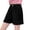 Black, variant on Gelikeya Girls Ripped Denim Shorts Elastic Waist Summer Casual Jeans Shorts Solid Color Outdoor Streetwear Clothes Black, 4-5 Years