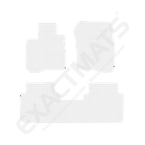 ExactMats - Premium Clear Overlay Floor Mats, Made In USA - Fits Honda CR-V 2017-2022 / 2 Front & Uni-Rear Mats