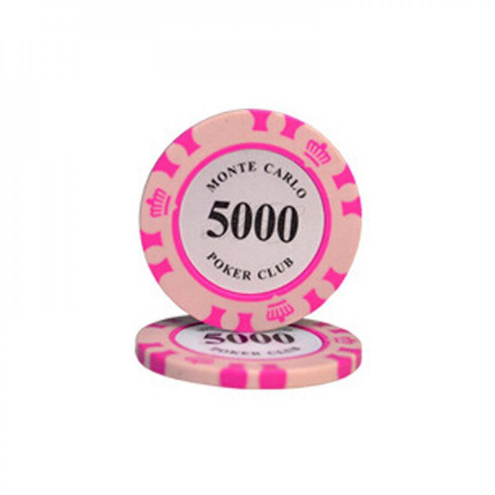 100 Green $25 Monte Carlo 14g Clay Poker Chips Buy 3 Get 1 Free 