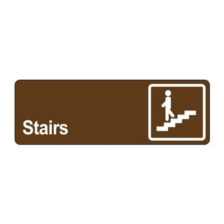 

Door Sign 3 x 9 - Stairs