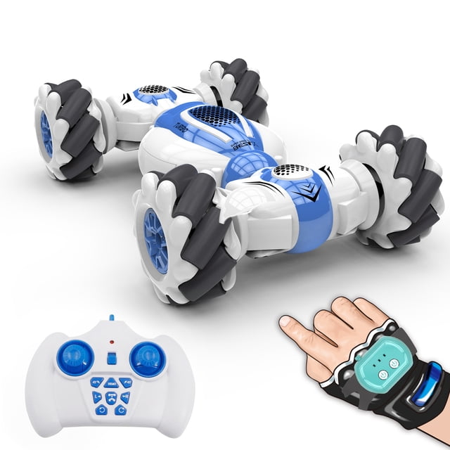 Voiture Télécommandée, Véhicule Tout-Terrain Voiture Télécommandée Montre Jouet Voiture Voiture Montre Véhicule Anniversaire Enfants Tout-Terrain Voiture Acrobatique et Jouet Voiture Tout-Terrain Montre Voiture Tout-Terrain