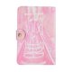 thumbnail image 3 of Porta Pasaporte, Estuche para Tarjetas de Crédito con Porta Pasaporte de Cuero con Estampado Lindo para Hombres y Mujeres(#Railway), 3 of 11