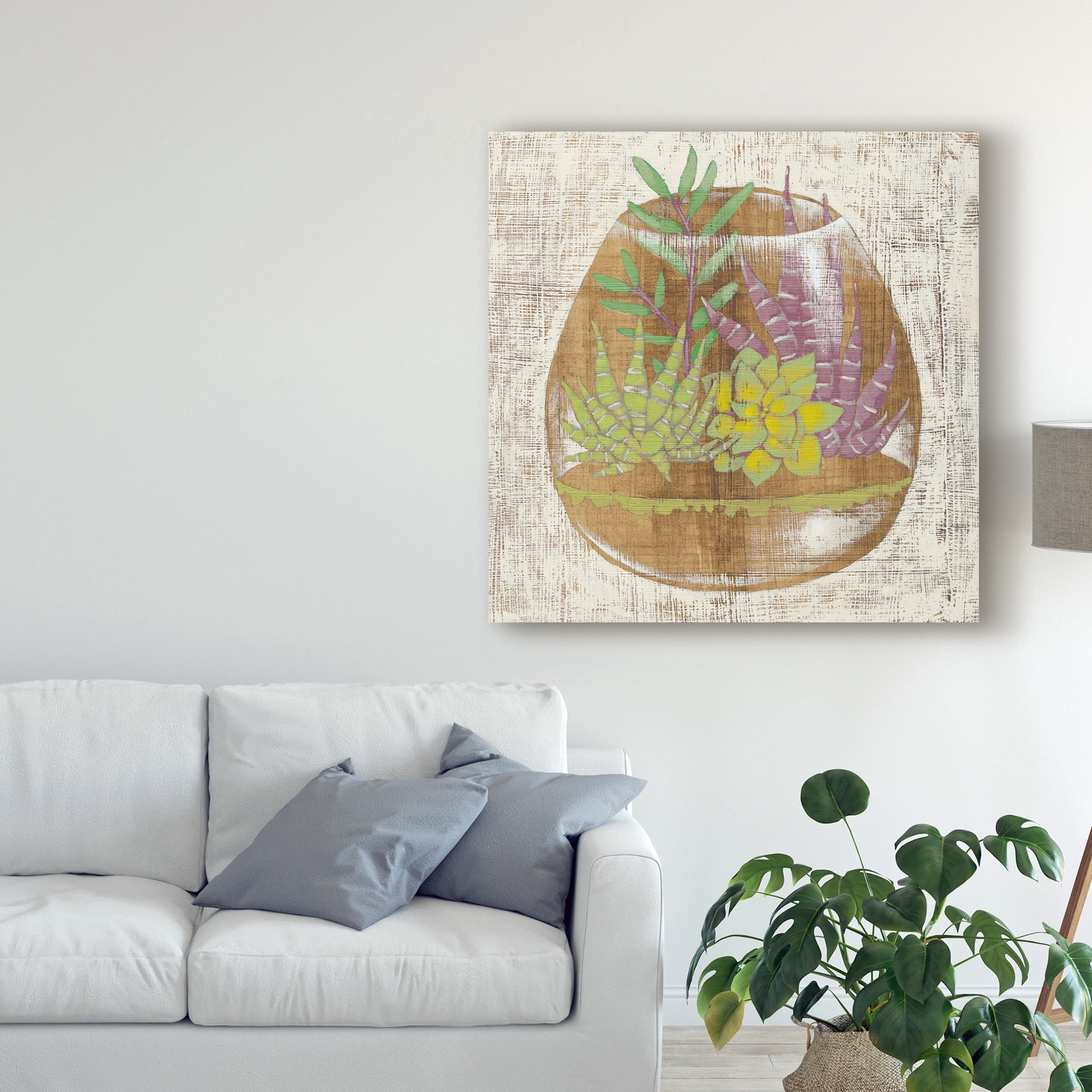 Trademark Fine Art 'Glass Garden II' Canvas Art by Chariklia Zarris