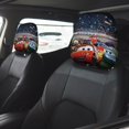 thumbnail image 2 of Cars: Rayo McQueen Funda Protectora Universal para Reposacabezas de Coche, Funda Elástica para Reposacabezas de Asiento de Auto, Funda de Tela Antipolvo, Accesorios de Interior 2 Piezas, 2 of 6