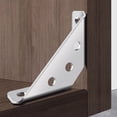 thumbnail image 2 of 20Pcs Stainless Steel Corner Brackets Invisible Shelf Brackets Support for Cupboard Cabinet Chair Furniture Fixing, 2 of 18