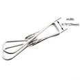 thumbnail image 3 of Hahiyo Pinzas Para Ropa Clips Para Virutas Todo Metal Acero Inoxidable Sin Manchas De Óxido Agarre Fuerte Con Viento Fuerte 3.4 Pulgadas Paquete De 14 Extra Grande No Se Deshaga Abierto De Par En Par, 3 of 5