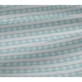 thumbnail image 5 of oneOone Viscose Jersey Teal Blue Fabric Geometric Block Sewing Craft Projects Fabric Prints By Yard 60 Inch Wide, 5 of 5