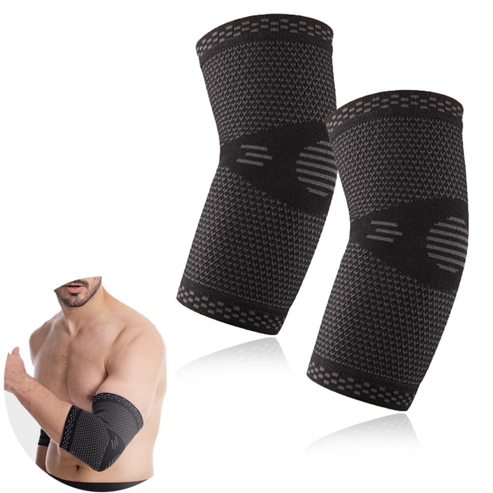 Elbow Compression Sleeves Tennis and Golfer's Elbow Support Elbow