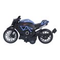 thumbnail image 5 of Modelo de motocicleta 1:12, adornos de juguete para niños, aleación de simulación, modelo de motocicleta extraíble, azul, 5 of 5