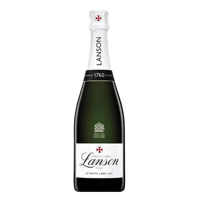 Pack de 12 Champagne Lanson White Label 750 ml