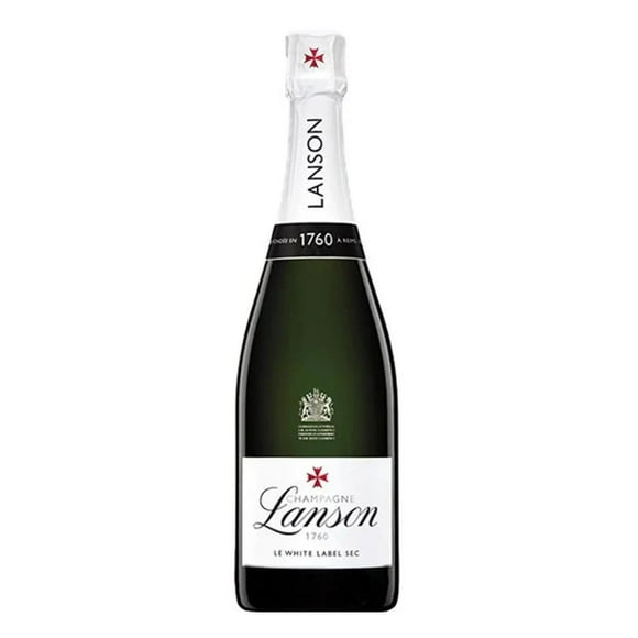 Pack de 2 Champagne Lanson White Label 750 ml