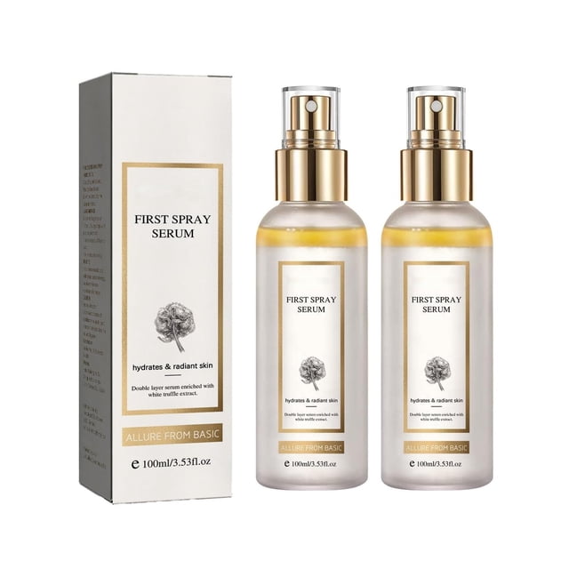 Suero de Niebla Facial White Truffle Hidratante Vegano para Piel Radiante 2 Unidades